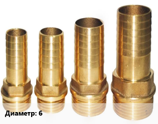 Штуцер 6&quot; Сталь: 08Х18Н10Т точеный ГОСТ: ОСТ 24-125-11-89, шт цена По запросу где купить, условия доставки в Костанае и Костанайской области